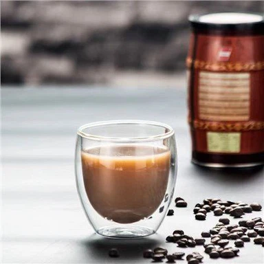 250ml doub miray vè Kafe Tumblers